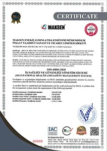 Maksen ISO 45001